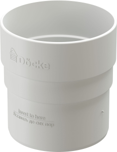 Муфта соединительная DOCKE белый