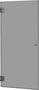 Душевая дверь МАРТ Бриз тонированное стекло 195х90 см