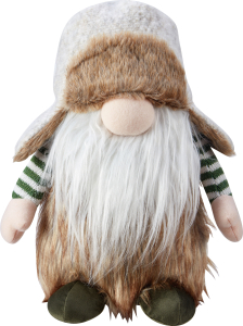 Фигура декоративная Гном ткань 33,5 см