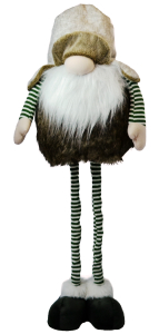 Фигура декоративная Гном на ногах 80 см