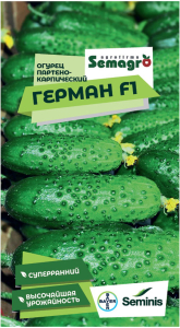 Семена огурца SEMINIS ГЕРМАН F1