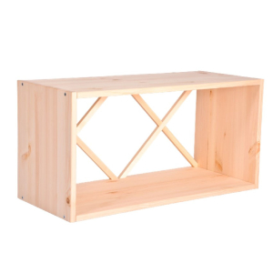 Полка деревянная Куб большой 78х33х39 см