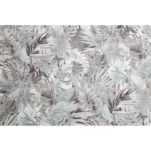 Виниловые обои HomeColor Bionica 1,06х10,05 м, серый с рисунком