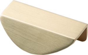 Ручка торцевая KERRON 32 мм, матовое золото