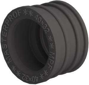 Манжета для канализации черная ТЭП 40х32 MPF