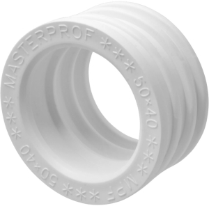 Манжета для канализации белая ТЭП 50х40 удлин. MPF