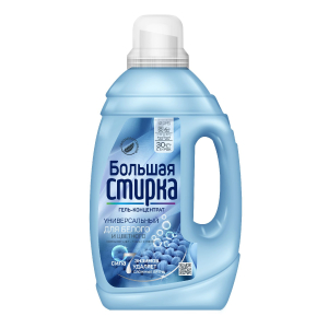 Гель для стирки Большая стирка Universal концентрированный 1,2 л