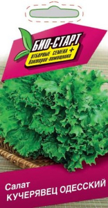 Семена САЛАТ КУЧЕРЯВЕЦ ОДЕССКИЙ БИО 1 ГР