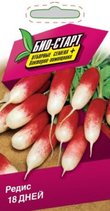 Семена РЕДИС 18 ДНЕЙ БИО 3 ГР