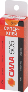 Супер клей Сила 505-6, 6 гр