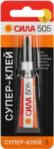 Супер клей Сила 505-31, 3 гр