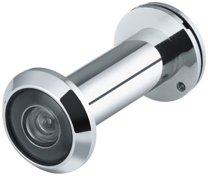 Дверной глазок стандартный FUARO DVP3 100 мм хром