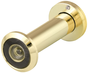 Дверной глазок стандартный FUARO DVZ2 60х100 мм золотой