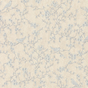 Обои виниловые Euro Decor Edem 1,06х10,05 м бежево-серые с рисунком