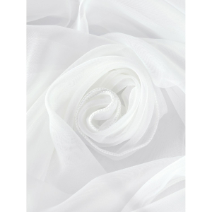 Тюль ТД Текстиль вуаль с утяжелителем 500х270 см, белый