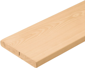 Планкен прямой лиственница 20х140х2м "ПРЕМИУМ"