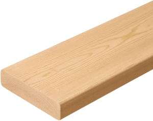 Планкен прямой лиственница 20х120х3м "ПРЕМИУМ"