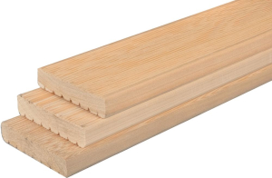 Террасная доска лиственница 28х142х2м "АБ"