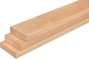 Палубная доска лиственница 35х140х2м "АБ"