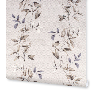 Обои бумажные дуплексные Светлана 831-06 0,53х10 м, серый