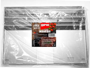 Мангал сборный ДАЧА 35x25x35 см