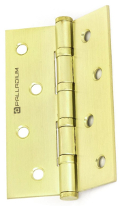 Дверная петля разъемная врезная Palladium N 4BB-100 100х70х2 мм золото