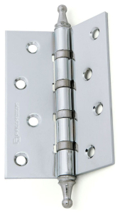 Дверная петля универсальная врезная Palladium N 500 AS-4 100х75х2,5 мм хром