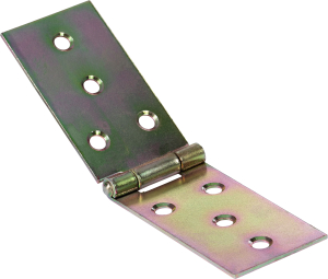 Петля накладная LUX-TOOLS 120х35 мм оцинкованная сталь