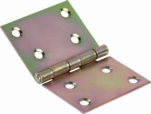 Дверная петля накладная LUX-TOOLS 90х60 мм оцинкованная сталь