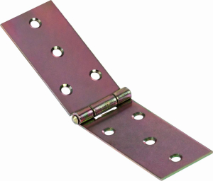 Дверная петля накладная LUX-TOOLS 140х34 мм оцинкованная сталь