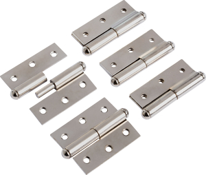 Дверная петля разъемная врезная LUX-TOOLS 491702 40х50 мм 5 шт