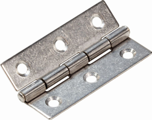 Дверная петля универсальная накладная LUX-TOOLS 60х34 мм нержавеющая сталь