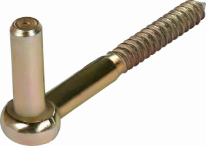 Навеска для дверей LUX-TOOLS 105х13 мм оцинкованная сталь