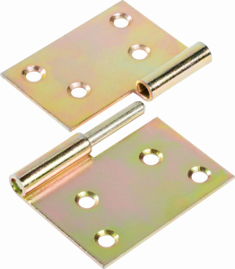 Дверная петля разъемная LUX-TOOLS 100х70 мм оцинкованная сталь