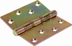 Дверная петля универсальная LUX-TOOLS 90х90 мм оцинкованная сталь