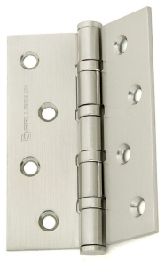 Дверная петля универсальная врезная Palladium 100х75х2,5 матовый никель