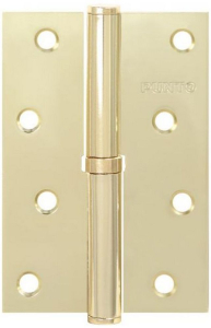 Дверная петля разъемная врезная PUNTO 113 30961 100x70x2,5 мм матовое золото