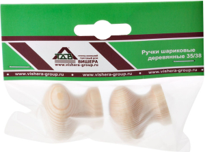 Дверная ручка ТД Вишера шариковая деревянная 35/38