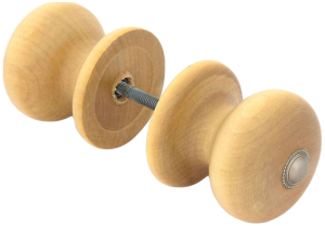 Дверная ручка PALLADIUM МС 2 деревянная светлая