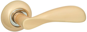 Дверная ручка для межкомнатной двери PALLADIUM Revolution Duck золото