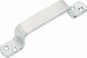 Дверная ручка-скоба LUX-TOOLS оцинкованная 160х20 мм