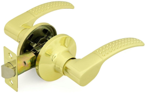 Дверная ручка-защелка PALLADIUM 3903 PB PS без фиксатора золото