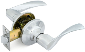 Дверная ручка-защелка PALLADIUM 3902 CP PS без фиксатора хром