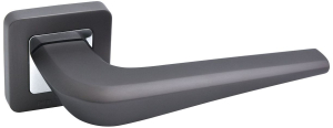 Дверная ручка для межкомнатной двери PALLADIUM Element Meteor графит