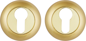 Накладка под цилиндр PUNTO SIMPLE LIVING золотая