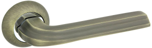 Дверная ручка для межкомнатной двери PALLADIUM Leteza кофе