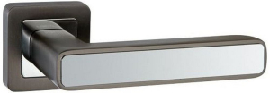 Дверная ручка для входной двери PUNTO Mars QR графит 