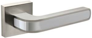 Дверная ручка для межкомнатной двери FUARO Neo DM никель