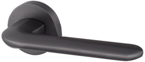 Дверная ручка для межкомнатной двери Armadillo EXCALIBUR вороненный никель