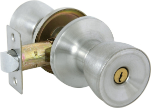 Дверная ручка для межкомнатной двери ФАБРИКА ЗАМКОВ матовый никель